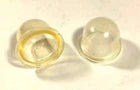 2 Pcs Carburetor Primer Bulb Pump Cup 22 Mm Oil Cup Cap Bubble For Chainsaw
