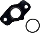 For Suzuki Lt 80 Carburetor Mounting Joint Insulator & Seal O-ring Rubber Black