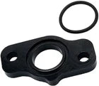 For Suzuki Lt 80 Carburetor Mounting Joint Insulator & Seal O-ring Rubber Black