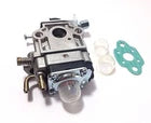 Carburetor for 23cc 26cc 29cc 2-Stroke Engines – Fits GoPed Bigfoot/Sport/G23LC/G2D, Shindaiwa T242X/T242/LE242 String Trimmer – With Gasket & 2 Float Bowls