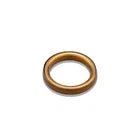 3 Copper Gasket 30mmx22mmx4mm Exhaust Muffler Pipe For Gy6 49cc 50cc 125cc 150cc