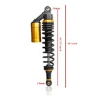 Gold Shocks Suspension For Predator Coleman Baja Motovox Monster Moto Mini Bike