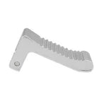 12mm Clamp On Foot Peg Rest For Coleman Predator Mini Bike 212cc 301cc 420cc Silver