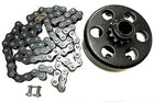 Clutch & Chain For Predator 212 Motor Engine 212cc For Motovox Coleman Mini Baja