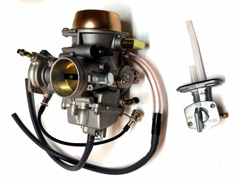 Carburetor And Fuel Gas Petcock Valve Fuel Filter For Polaris Predator 500