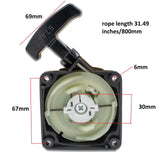 Pull Starter Recoil For Harbor Freight Predator 52cc 2hp Predator Earth Auger 63022