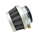 Universal Short Air Filter - 32mm, 35mm, Silver