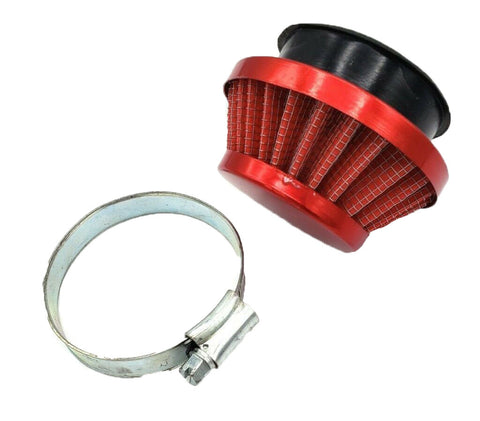 Universal Air Filter - 44mm, Red/Blue