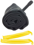 12" Bike Tube (12.5"x1.75/2.25) with Pair of Tire Lever Tools, Schrader Valve
