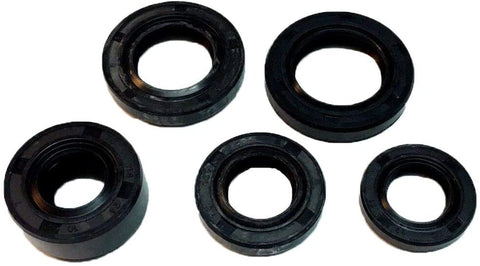 Oil Seal Kit Compatible with Honda CRF50 Z50 Z50R XR50R XR50 S65 ATC70 CRF50 CL70 CT70 SL70 C70 XR70R Mini Trail - 5 Pieces