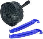 24" Bike Tube (24" x 1.50"/1.75") with Tire Levers - Schrader Valve