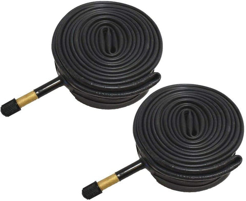 700 x 35/43C Inner Tube (27" X 1-3/8") for Bicycle, 48mm Long Schrader Valve - 2 Pack