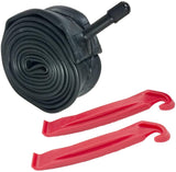 24" Bike Tube (24" x 1.50"/1.75") with Tire Levers - Schrader Valve