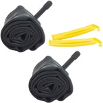 12" Bike Tube (12.5x1.75/2.25") with Tire Lever Tool - Schrader Valve