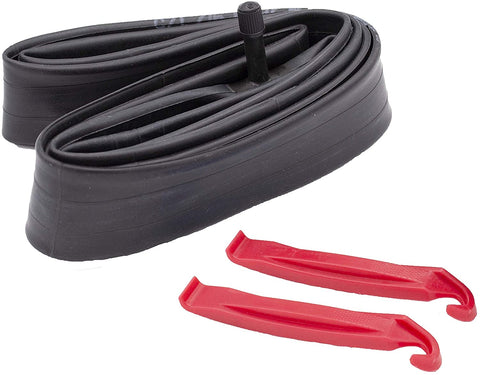 26" Bike Tube (26" x 1.90/1.95/2.10/2.125") with Tire Levers - Schrader Valve