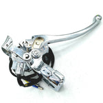 Universal 7/8" Chrome T.E Handlebar Left Clutch Lever for Dirt Bike/ATV