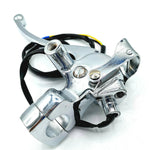 Universal 7/8" Chrome T.E Handlebar Left Clutch Lever for Dirt Bike/ATV