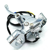 Universal 7/8" Chrome T.E Handlebar Left Clutch Lever for Dirt Bike/ATV