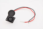 XLR Charging Port Socket w/Cap for Razor MX500, MX650, & SX500