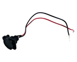 XLR Charging Port Socket w/Cap for Razor MX500, MX650, & SX500