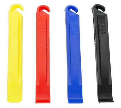 Bicycle Tire Pry Levers - 4 Pack Assorted Colors
