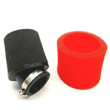 42mm Reusable Foam Air Filter for 110cc-150cc ATV, Dirt Bike, Pit Bike - Red