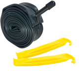 24" Bike Tube (24" x 1.50"/1.75") with Tire Levers - Schrader Valve